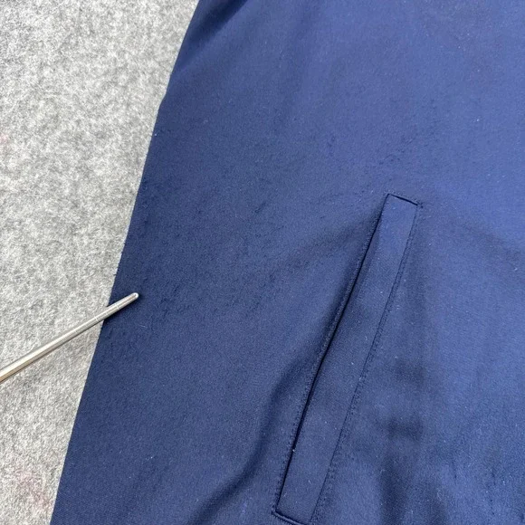 Polo Ralph Lauren Track Jacket Mens XL Navy Red Full Zip Made in USA Colorblock - Picture 4 of 13